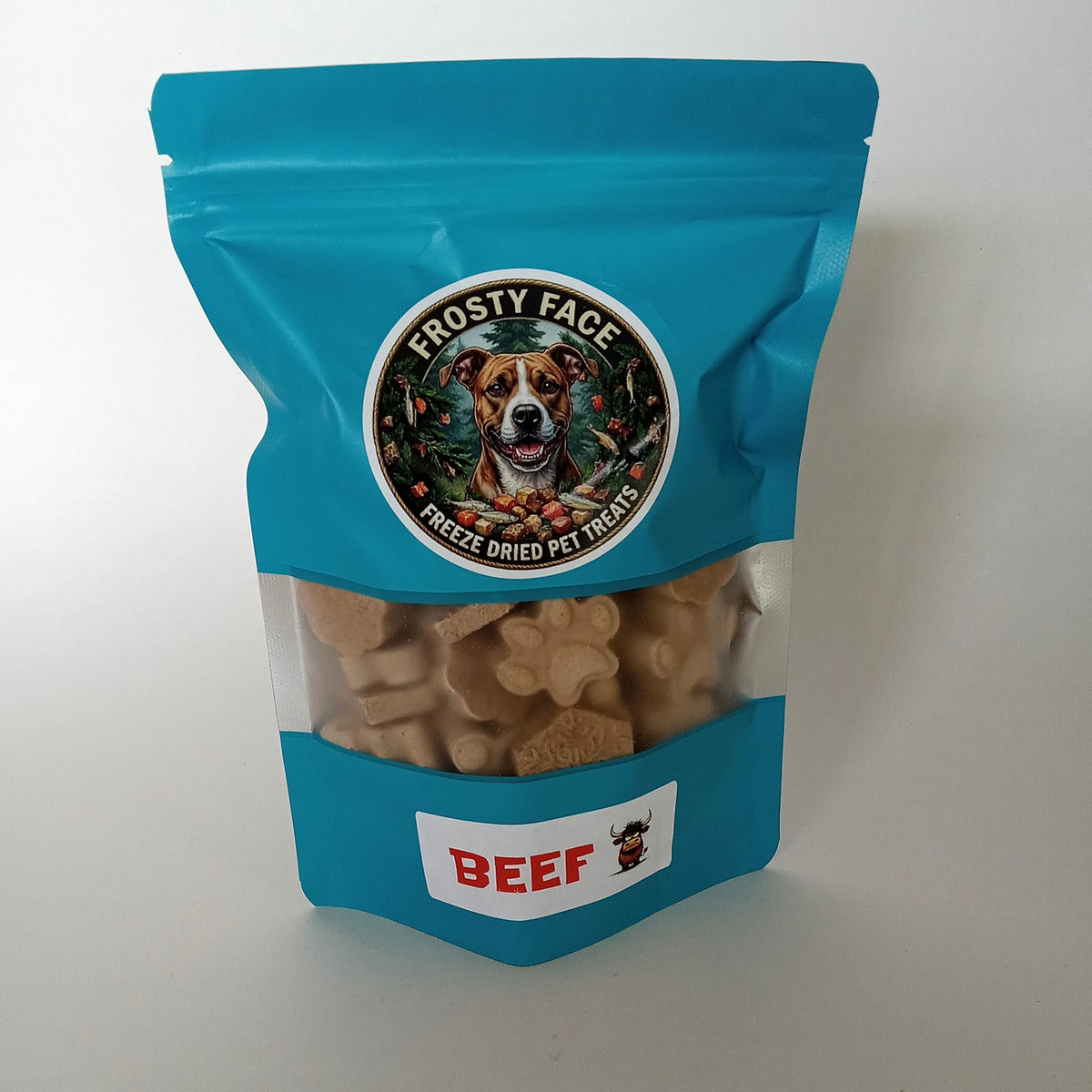 Freeze-Dried Beef Dog Treats Naturally Colored 2.0 oz (56.6 g)